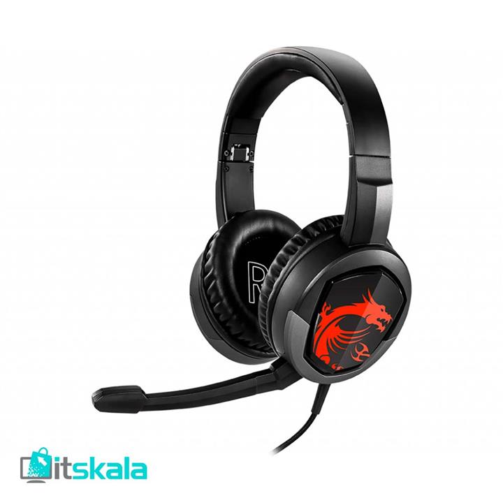 هدست مخصوص بازی ام اس آی مدل IMMERSE GH30 MSI IMMERSE GH30 Wired Gaming Headset